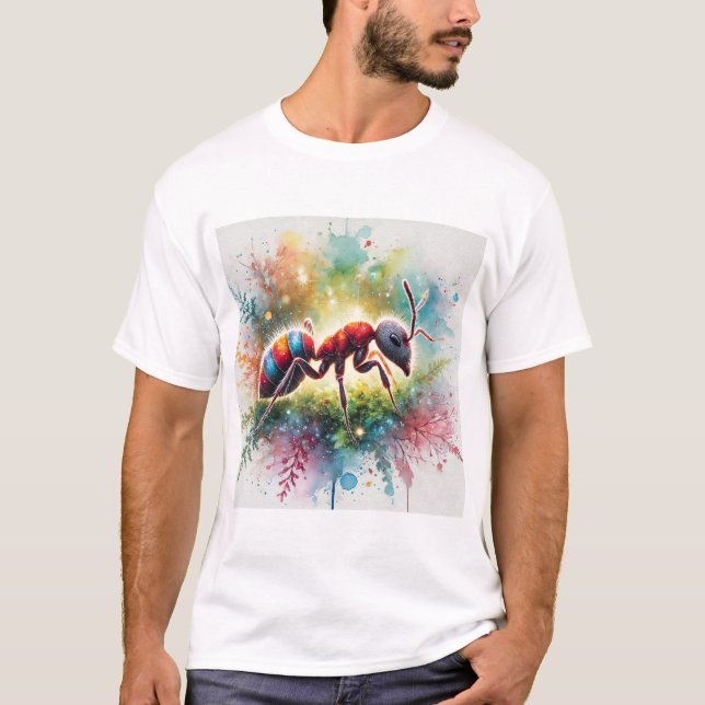 Camiseta Malaysian exploding ant 221024AREF132 - Watercolor (Anverso)