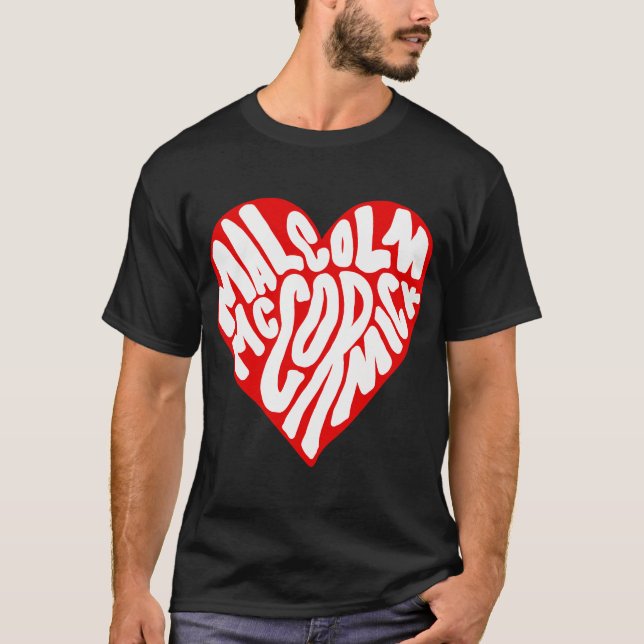 Camiseta Malcolm Mccormick Name (Anverso)