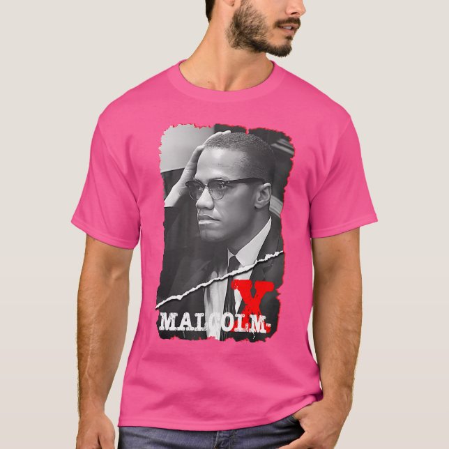 Camiseta Malcolm X_001 (Anverso)