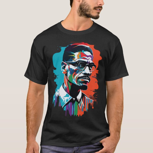 Camiseta Malcom X (Anverso)
