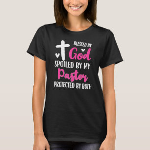Camiseta Malcriado por el agradecimiento de mi pastor orgul