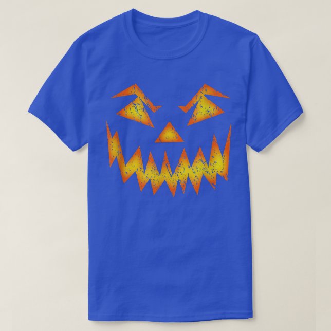 Camiseta Maldad asustado Jack O Lantern T (Diseño del anverso)