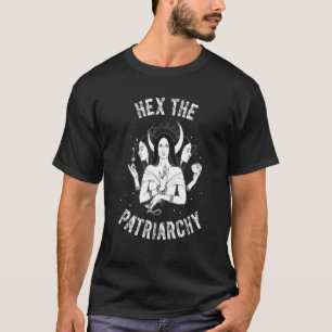 Camiseta Maldice a la Patriarcado Hécate Triple Diosa Luna