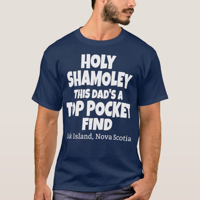 Camiseta Maldición de los hombres de los padres de las isla (Anverso)