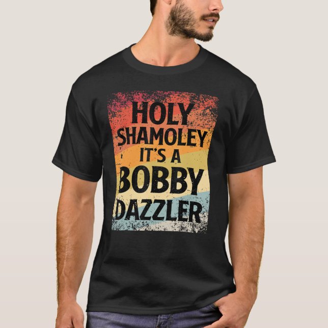 Camiseta Maldición de Mens Oak Island Santo Shamoley Bobby  (Anverso)