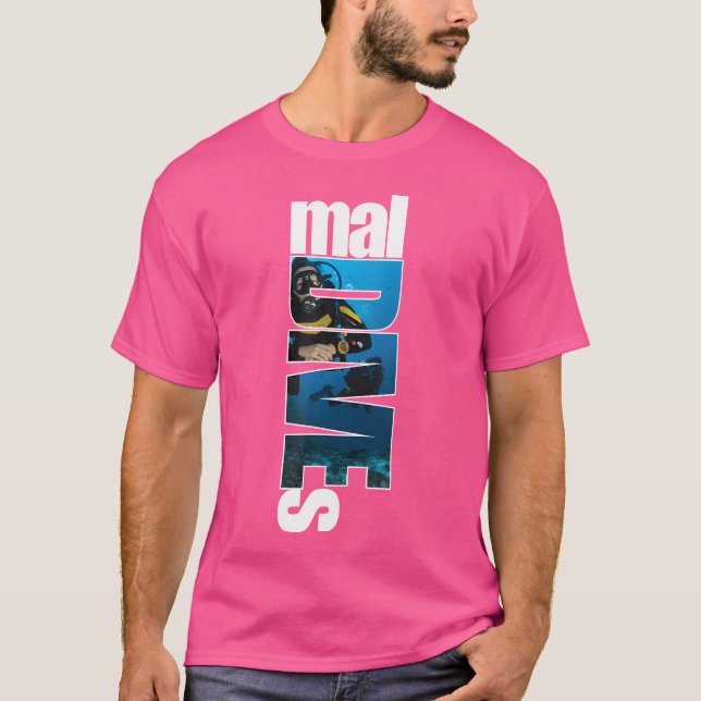Camiseta Maldita Maldivas buceo (Anverso)