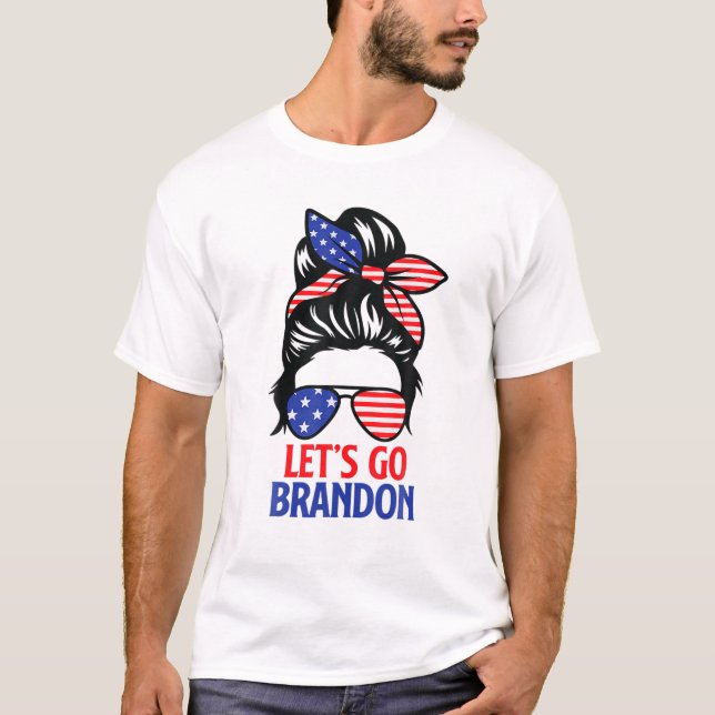 Camiseta Maldito burro vamos a Brandon Chant Funny Biden Po (Anverso)