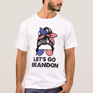 Camiseta Maldito burro vamos a Brandon Chant Funny Biden Po
