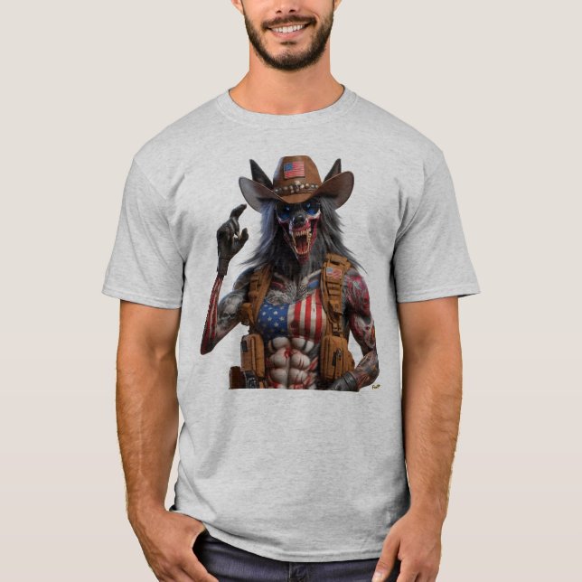 Camiseta Maldito Doggie NFT Tee por FocusSln (Anverso)