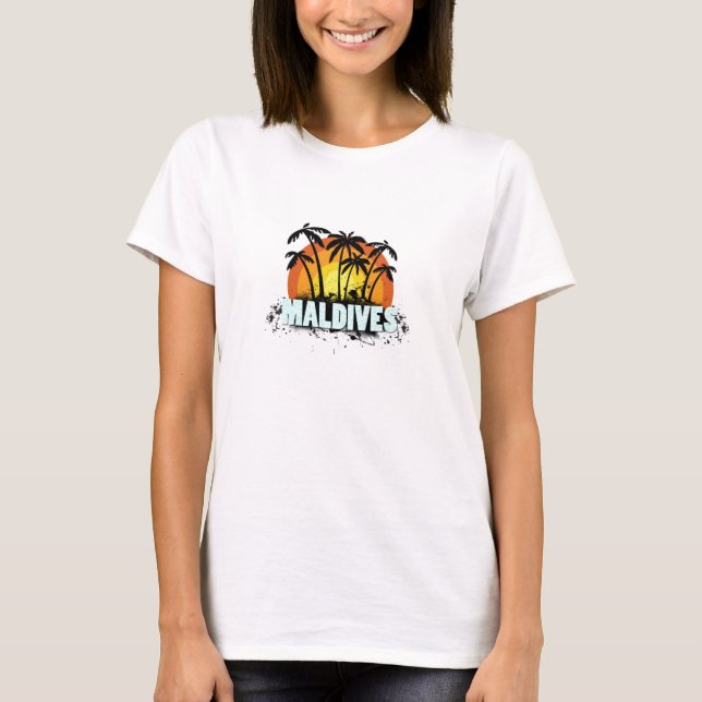 Camiseta Maldivas (Anverso)