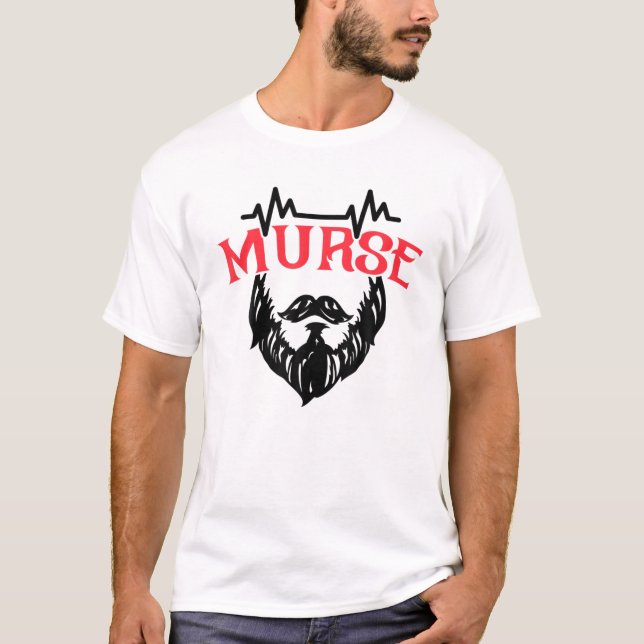 Camiseta Male Nurse NP Funny Murse Nursing Gifts For Men (Anverso)