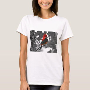 Camiseta Male Scarlet Tanager