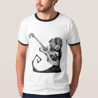 Camiseta Maleficio T de la guitarra eléctrica