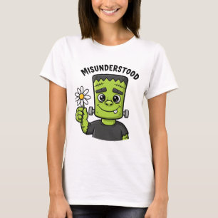 Camiseta  "Malentendido" Monstruo de Frankenstein