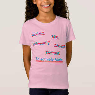 Camiseta Malentendido selectivo del mutismo 1