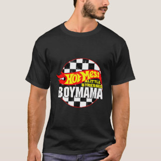 Camiseta Malestar caliente niño pequeño estresado mamá coch