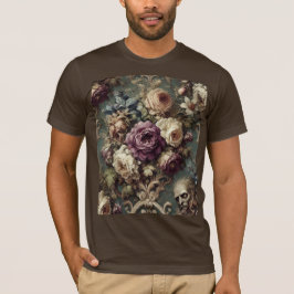 Camiseta Malestar Dorado – Arte Gótico Portátil