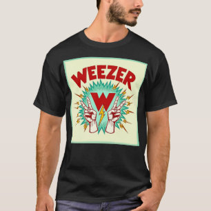 Camiseta malestar jarrón jardier weezer canción weezer p
