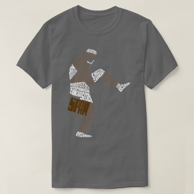 Camiseta Maletín lleno de spam bkgd oscuro 2 (Diseño del anverso)
