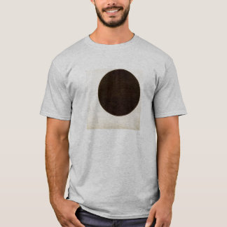 Camiseta Malevich, círculo negro