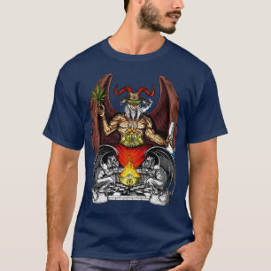Camiseta Maleza Psicodélica de Baphomet
