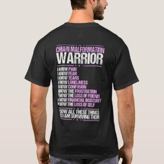 Camiseta Malformación de Chiari Conciencia Sobreviviente de
