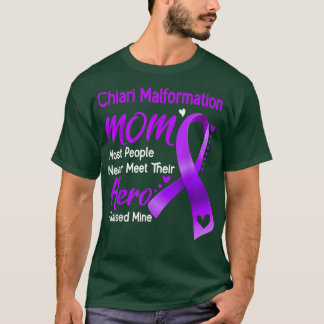 Camiseta Malformación de Chiari, mamá, crié amor por la cin