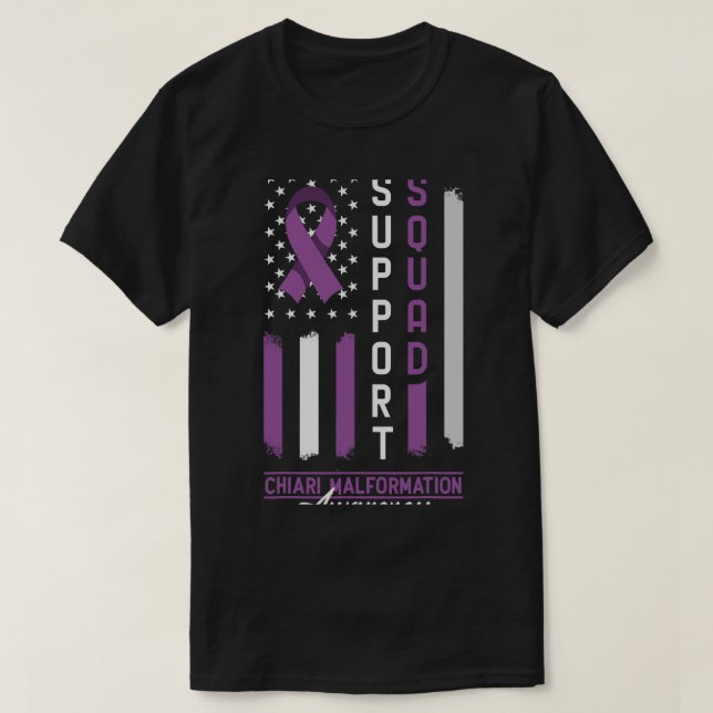 Camiseta Malformación de Squad Chiari (Diseño del anverso)