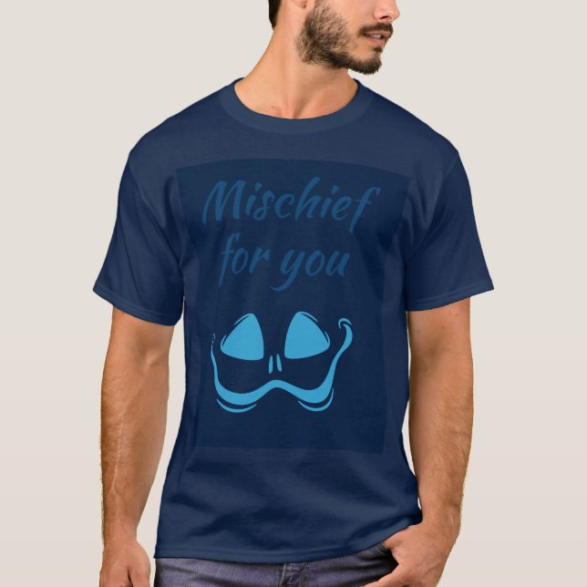 Camiseta Malhechor por tu pantanosa cara azul (Anverso)