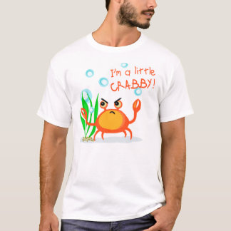 Camiseta malhumorada del cangrejo