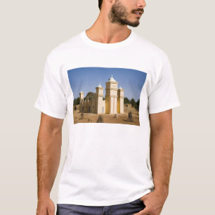 Camiseta Malí, Bamako. Mezquita, Bamako-Djenne Road