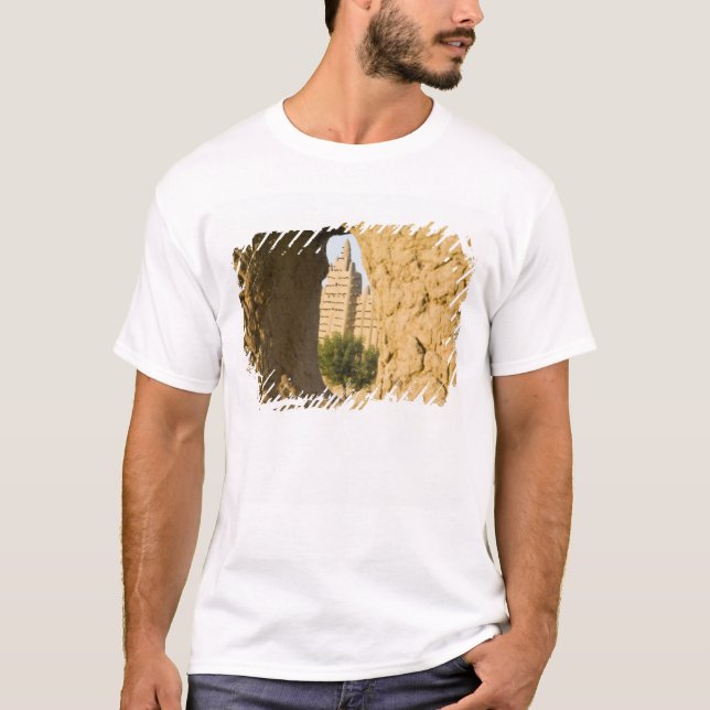 Camiseta Malí, Djenne. Mezquita Grande 2 (Anverso)