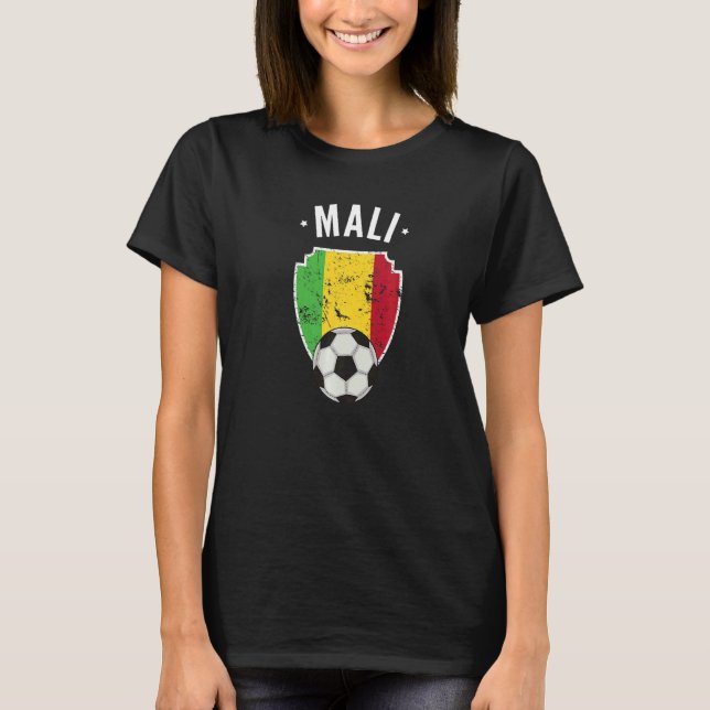Camiseta Mali: Las raíces del orgullo maliense por la bande (Anverso)