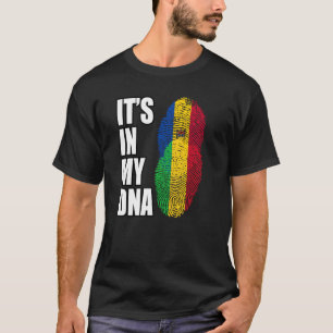 Camiseta Mali Y Moldavia Mezclan Bandera Del Patrimonio De