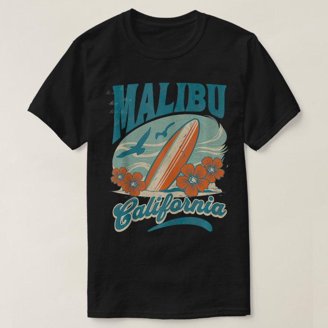 Camiseta Malibu (Diseño del anverso)