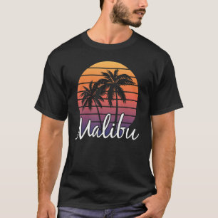 Camiseta Malibu CA California Malibu Souvenir Malibu Retro