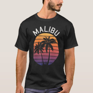 Camiseta Malibu CA California Malibu Souvenir Malibu Retro