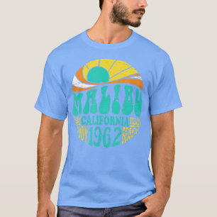 Camiseta Malibu California Retro Surf Team Beach