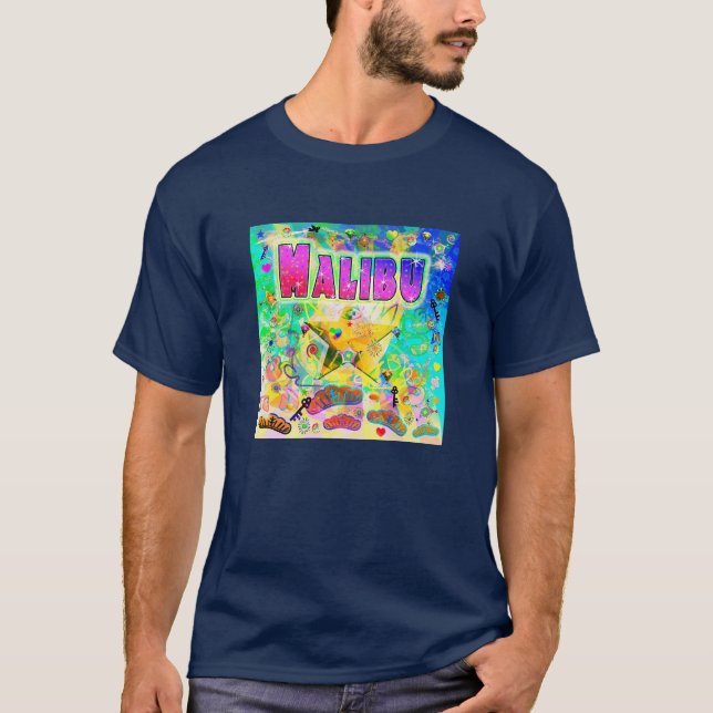 Camiseta Malibu Epoch Hour (Anverso)