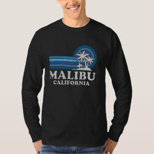 Camiseta Malibu Playa California Vacaciones Familiares de V
