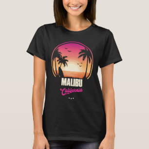 Camiseta Malibu Souvenir California Reminder