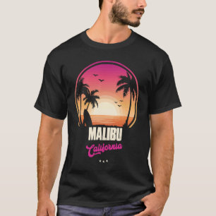 Camiseta Malibu Souvenir California Reminder