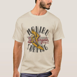 Camiseta Malibu Vintage Surf Design