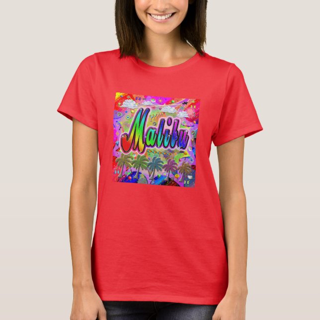 Camiseta Malibu Vista Express (Anverso)