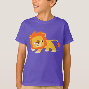 Camiseta maliciosa Personalizado de león infantil