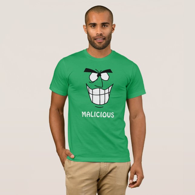 Camiseta Malicioso (Anverso completo)