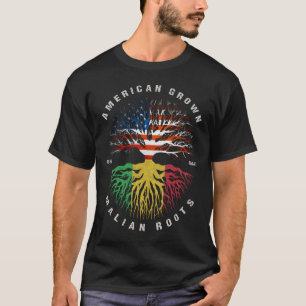 Camiseta Maliense cultivado en Estados Unidos busca bandera