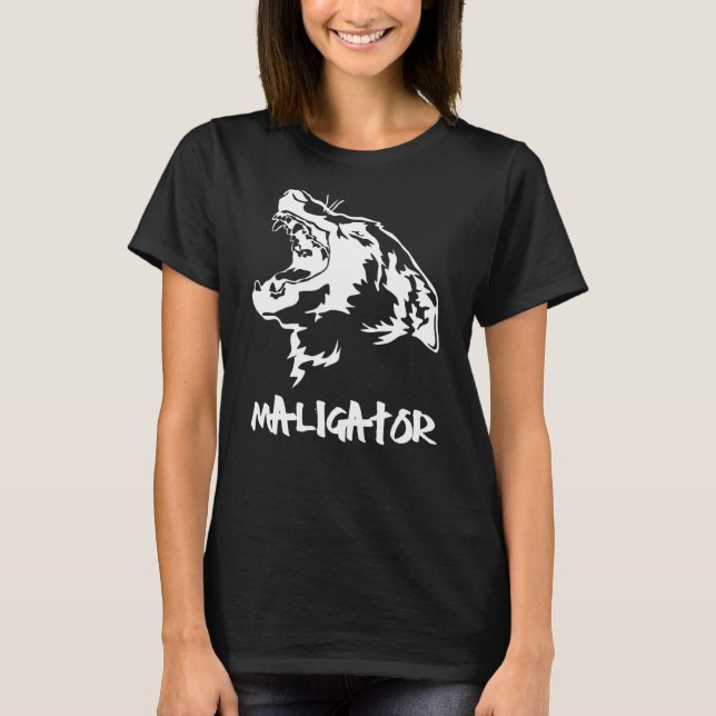 Camiseta Maligator, propietario de perros de Belgion Malino (Anverso)