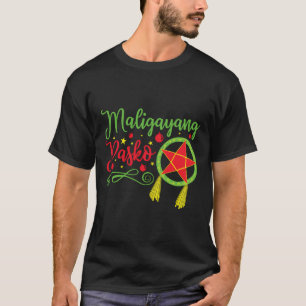 Camiseta Maligayang Pasko - Tagalog - Navidades filipinos