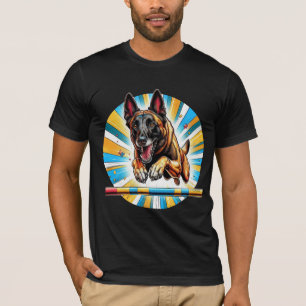 Camiseta malinois Agility Jump